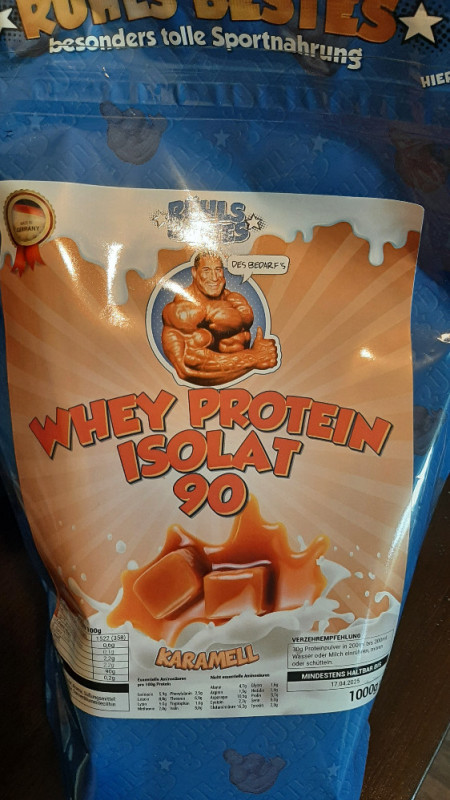 Rühls Bestes Whey Protein Isolat Karamell von McSweagerGuy | Hochgeladen von: McSweagerGuy