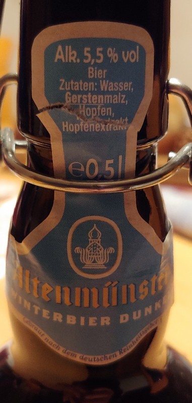 Altenmünster Winterbier Dunkel, Herb von hardy1912241 | Hochgeladen von: hardy1912241