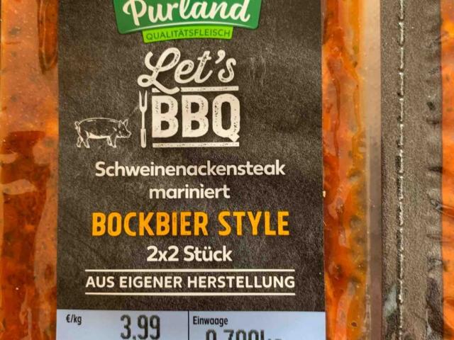 Schweinenackensteak mariniert, Bockbier Style von JokerBrand54 | Hochgeladen von: JokerBrand54