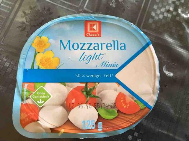 Mozzarella light Minis, 50% weniger Fett von Charleene | Hochgeladen von: Charleene