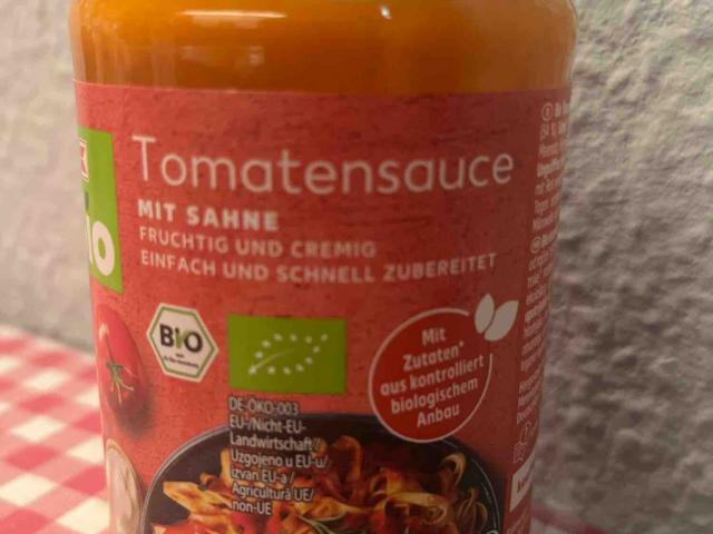 Tomatensoße mit Sahne Bio von jejo | Hochgeladen von: jejo