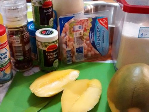 Garnelencocktail mit Mango und Kokos | Hochgeladen von: Sauvignon