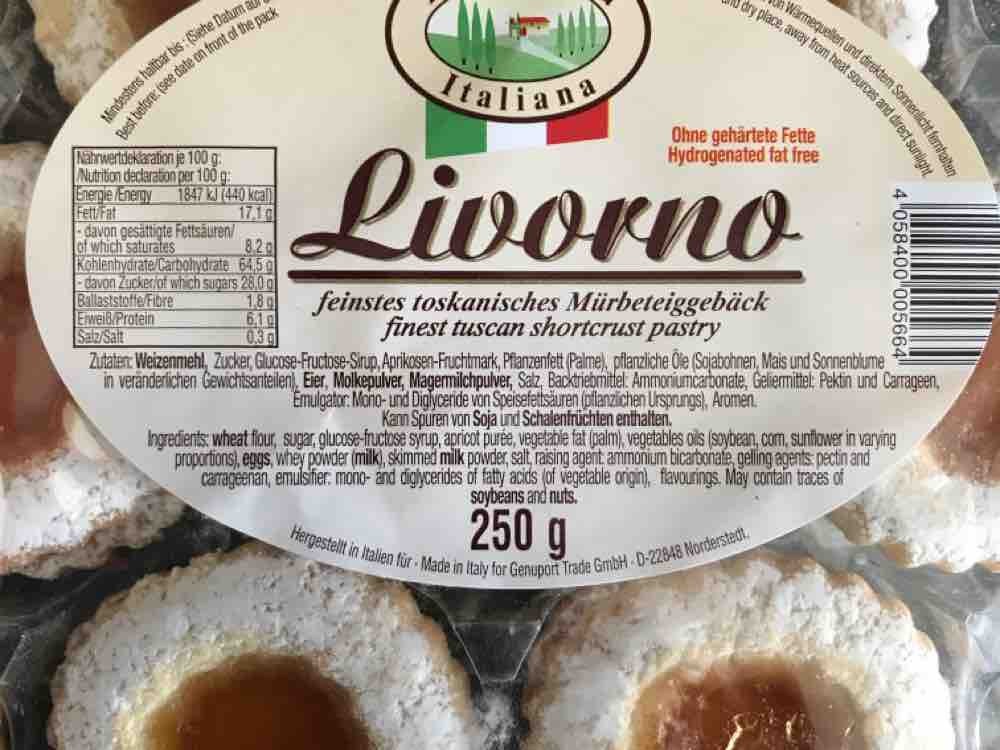Livorno Mürbeteiggebäck mit Marmeladenfüllung, Aprikose von pano | Hochgeladen von: panoramastitcher