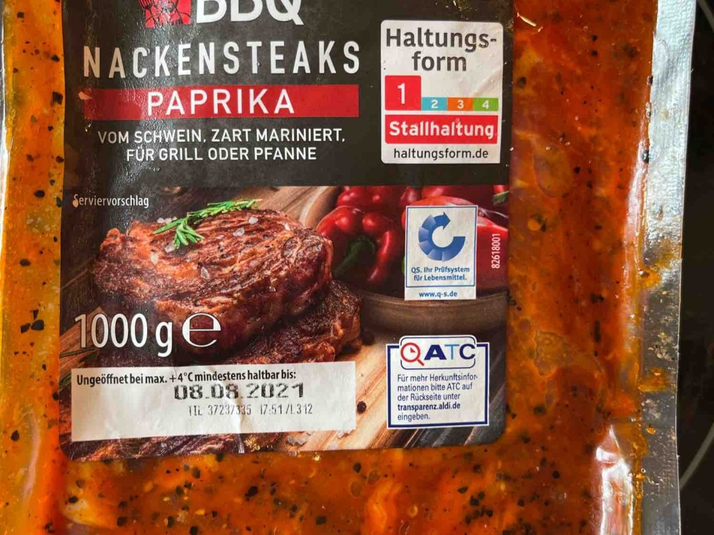 BBQ Nackensteaks Paprika von careu | Hochgeladen von: careu