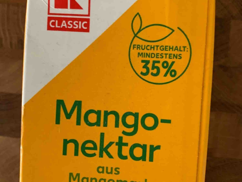 Mango Nektar, Fruchtgehalt. mindestens 35% von AntjeHahn | Hochgeladen von: AntjeHahn