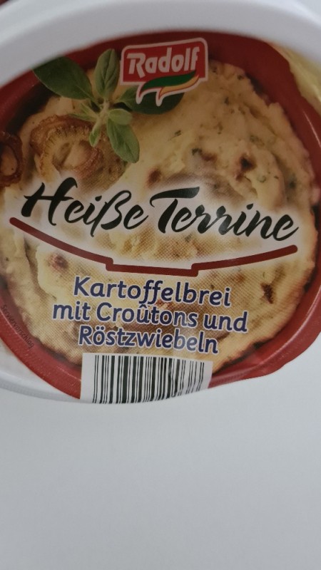 Heiße Terrine Kartoffelbrei mit Croutons und Röstzwiebeln von st | Hochgeladen von: ststrauch