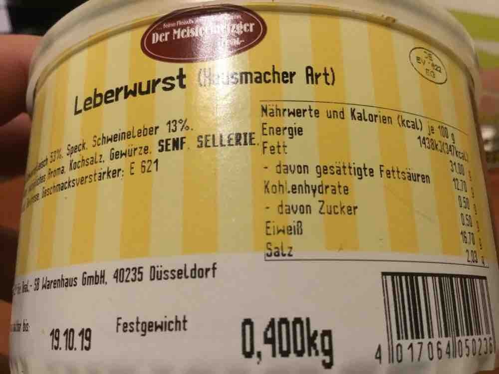 Grobe Leberwurst, Hausmacherart von szerbape | Hochgeladen von: szerbape