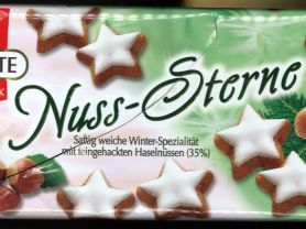 Nuss-Sterne, saftig weiche Winter-Spezialität mit feingehack | Hochgeladen von: panni64