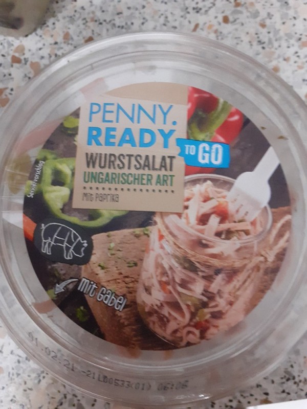 Penny  Wurstsalat mit Lyoner, Paprika & Zwiebeln von andrea7 | Hochgeladen von: andrea7372