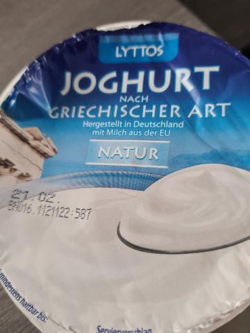 Original Griechisches Joghurt Lyttos, Natur von Vicy84 | Hochgeladen von: Vicy84