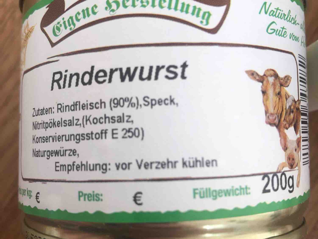 Rinderwurst von Rudinimmtab | Hochgeladen von: Rudinimmtab