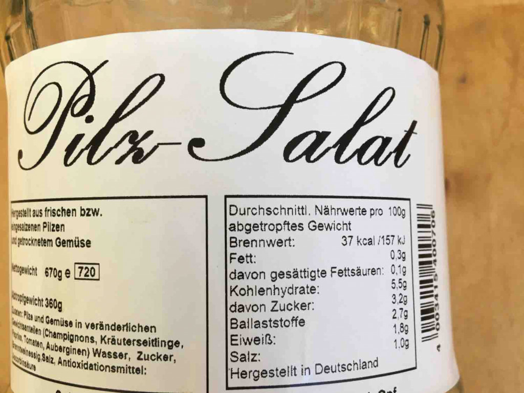 Pilz  Salat , mit Bacon  von theo13 | Hochgeladen von: theo13