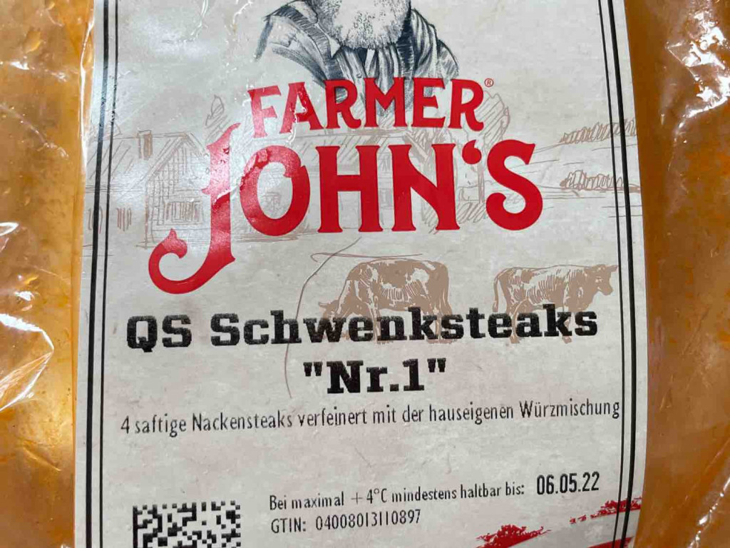 Farmer Johns QS Schwenksteaks „Nr. 1“, mit hauseigener Würzung  | Hochgeladen von: nplzr