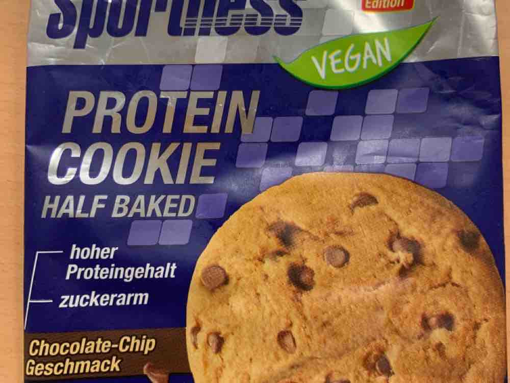 Sportness  protein  Cookie half baked  vegan, vegan cookie von x | Hochgeladen von: xotheodora