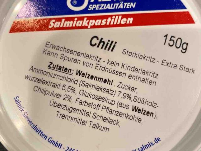 Salmiakpastillen Chili, extra stark von Silda | Hochgeladen von: Silda