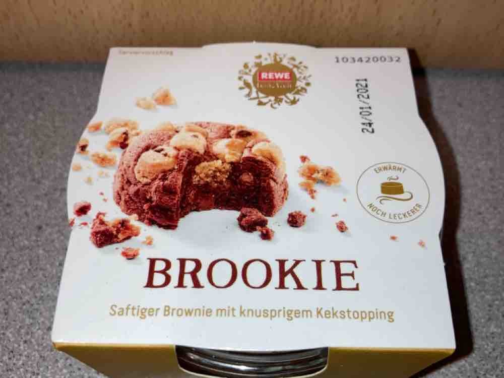 Brookie, saftiger Brownie mit knusprigem Kekstopping von stefans | Hochgeladen von: stefansee89