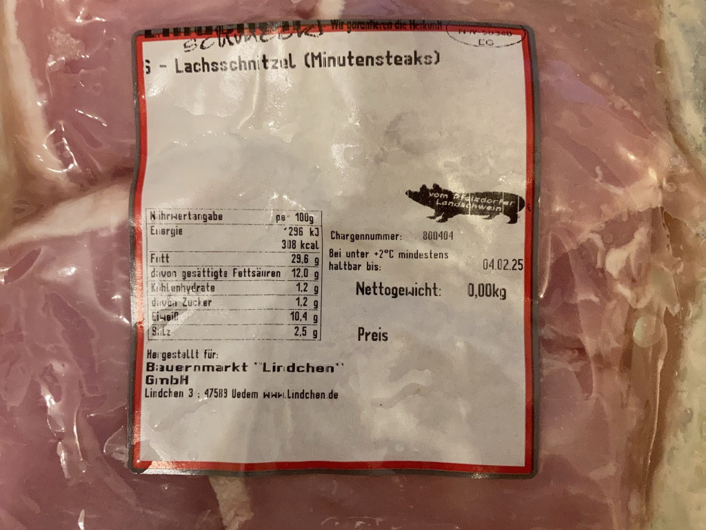 Minutenschnitzel (Schwein) Bauernmarkt Lindchen von JanValentin | Hochgeladen von: JanValentin