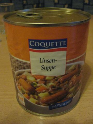 Linsensuppe mit Würstchen (Coquette) | Hochgeladen von: mr1569