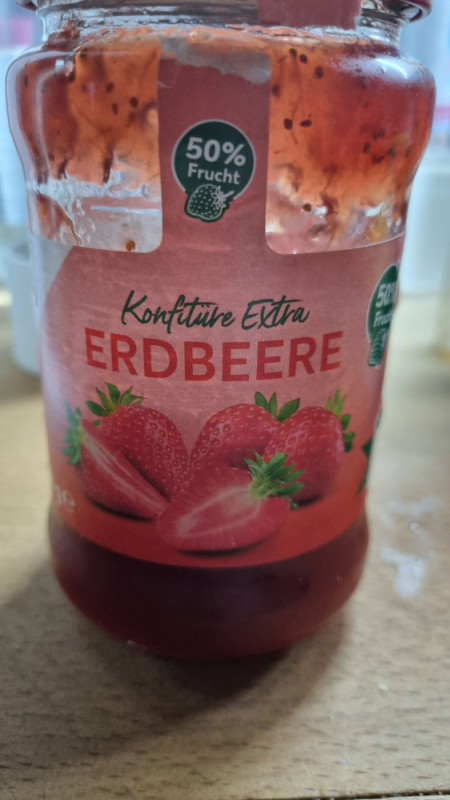 Konfitüre Extra Erdbeere, 50% Frucht von Kurze30m | Hochgeladen von: Kurze30m