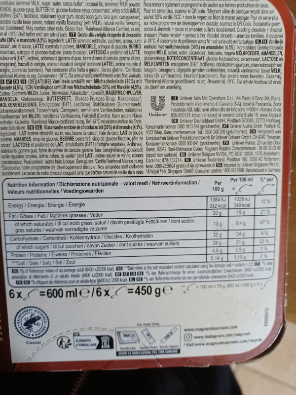 magnum almond, milch von hald | Hochgeladen von: hald