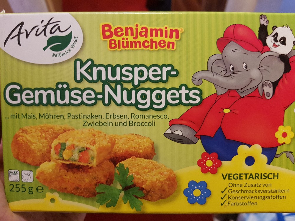 Knusper-Gemüse-Nuggets, Benjamin Blümchen von Buennigarts | Hochgeladen von: Buennigarts