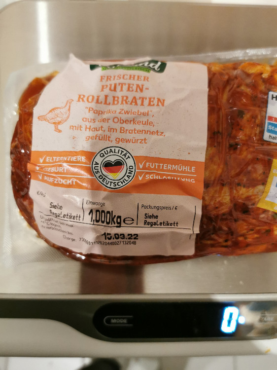 Puten-Rollbraten Paprika-Zwiebel von Melonie7187 | Hochgeladen von: Melonie7187