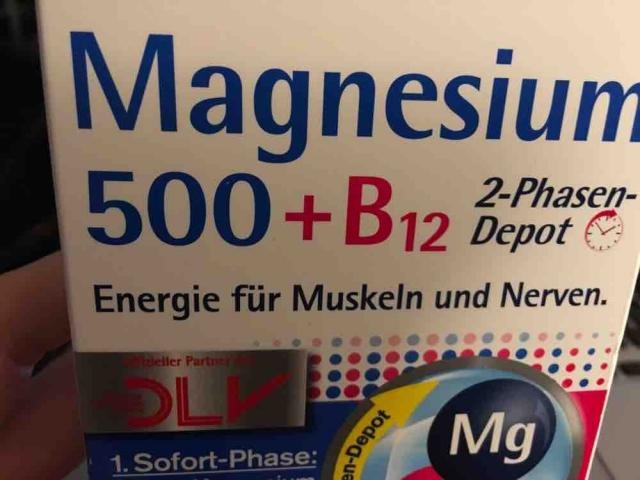 Magnesium 500   B12 von Mafima5 | Hochgeladen von: Mafima5