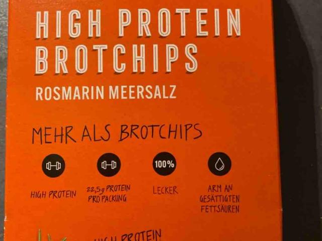 High Protein Brotchips, Rosmarin Meersalz von Flow89 | Hochgeladen von: Flow89