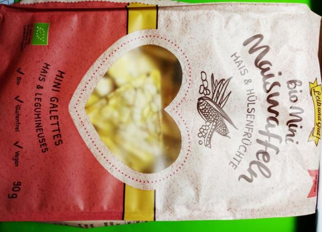 Bio Mini Maiswaffeln, Mais & Hülsenfrüchte | Hochgeladen von: zauberlili