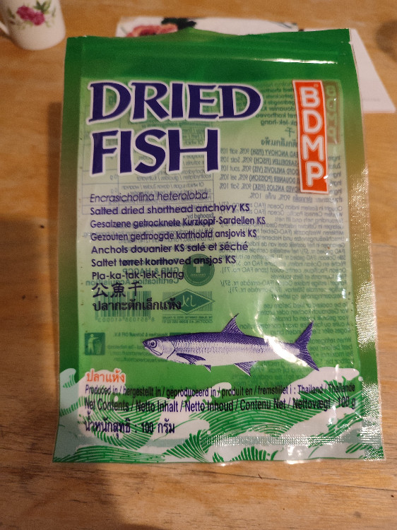 Dried Fish Gesalzene getrocknete Kurzkopf Sardellen BDMP, Sated  | Hochgeladen von: HeleneL
