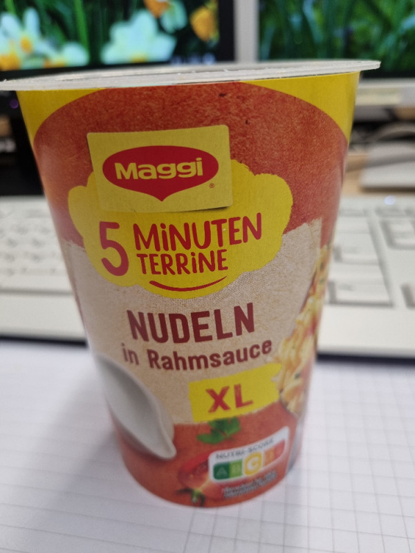 5 Minuten  Terrine XL (zubereitet), Nudeln in Rahmsauce von Cind | Hochgeladen von: Cindy1995