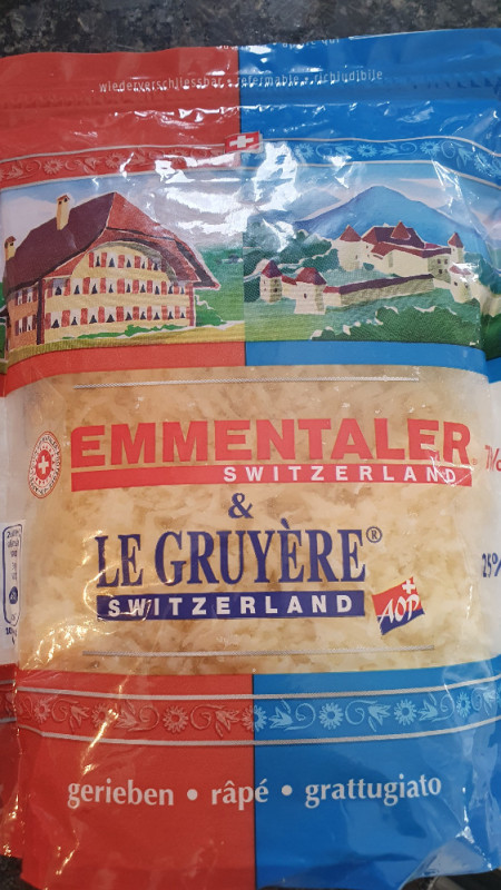 Reibkäse Emmentaler/ Gruyère, geriebener Käse von Karakia | Hochgeladen von: Karakia