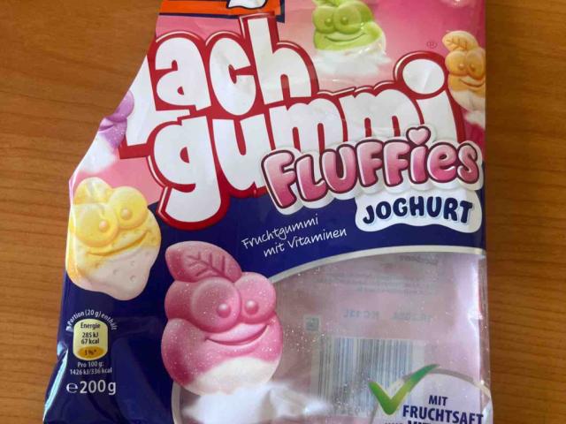 Lachgummi FLUFFies JOGHURT, MIT FRUCHTSAFT UND VITAMINEN von kon | Hochgeladen von: konstantinotmarheinz1