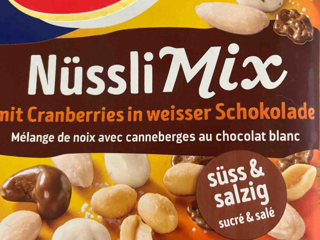 Nüssli Mix, mit Cranberries in weisser Schokolade von masterdisa | Hochgeladen von: masterdisaster