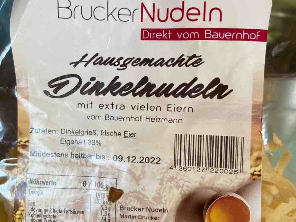 Brucker Dinkelnudeln, mit vielen Eiern von ufei | Hochgeladen von: ufei