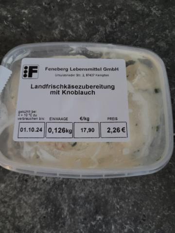 Landfrischkäsezubereitung mit Knoblauch von CarryBu | Hochgeladen von: CarryBu