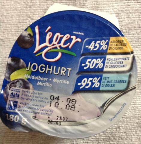 Léger Joghurt, Heidelbeer | Hochgeladen von: bluemli