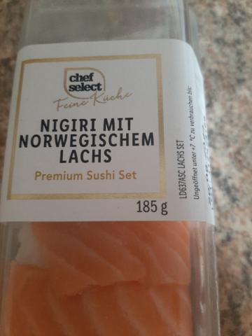 Nigri mit norwegischem Lachs, Premium Sushi Set von Annette | Hochgeladen von: Annette