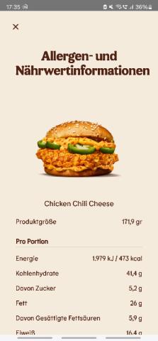 Chicken Chili Cheese Burger King by gzuh | Uploaded by: gzuh