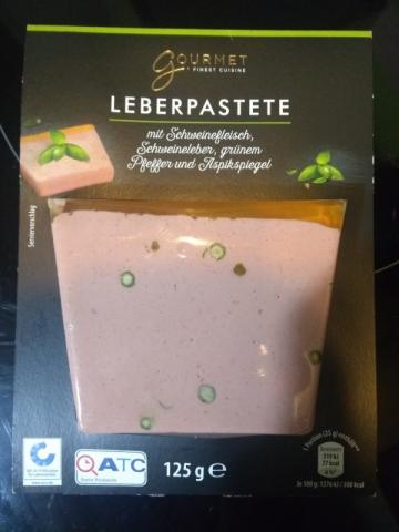 Leberpastete, mit Schweinefleisch, grünem Pfeffer und Aspikspi v | Hochgeladen von: volati77