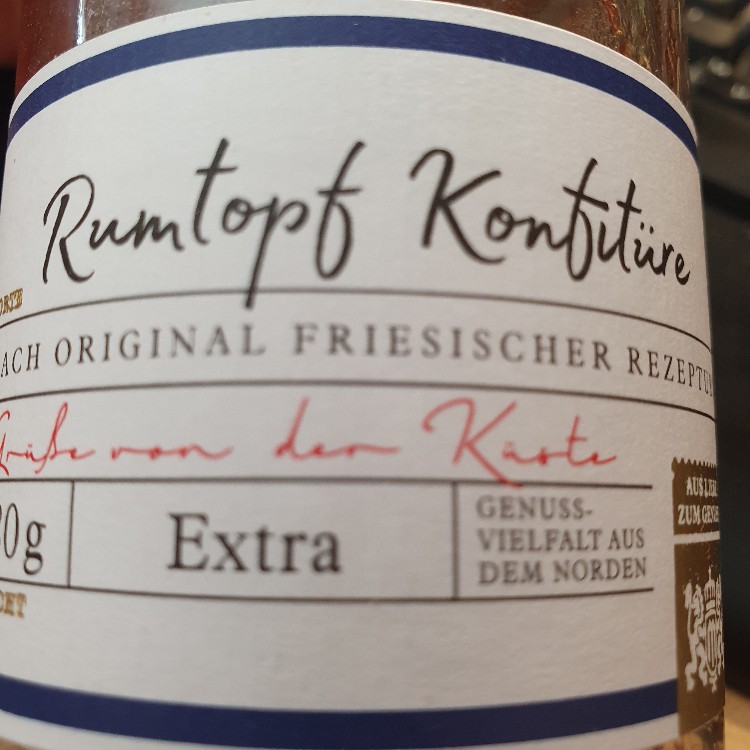 Rumtopf Konfitüre, Extra echt friesisch von Horst L. | Hochgeladen von: Horst L.