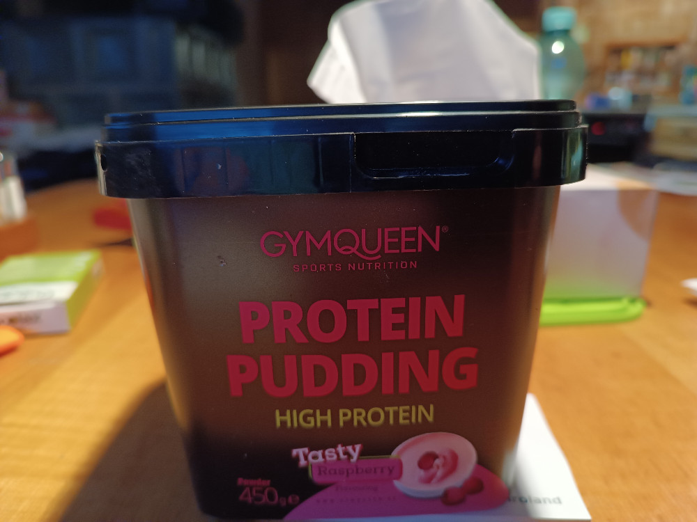 Protein Pudding Tasty Raspberry, fettarme Milch von muckinewald | Hochgeladen von: muckinewald