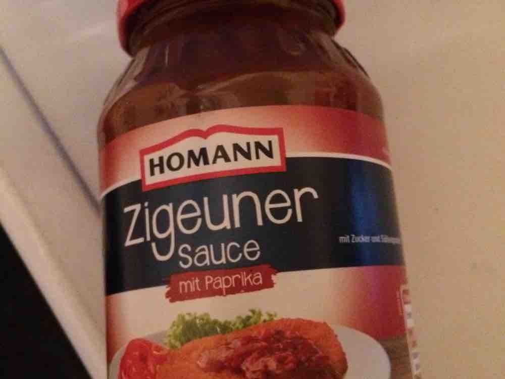 Homann, Zigeuner Sauce, mit Paprika Kalorien - Saucen, Dressing - Fddb