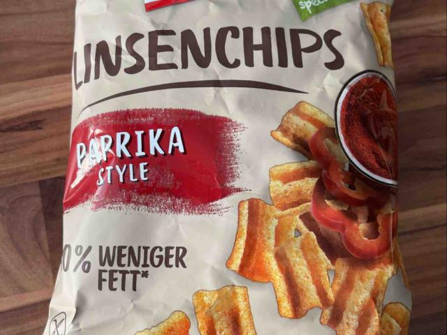 LINSENCHIPS PAPRIKA STYLE, 40% weniger Fett von Bachi130576 | Hochgeladen von: Bachi130576