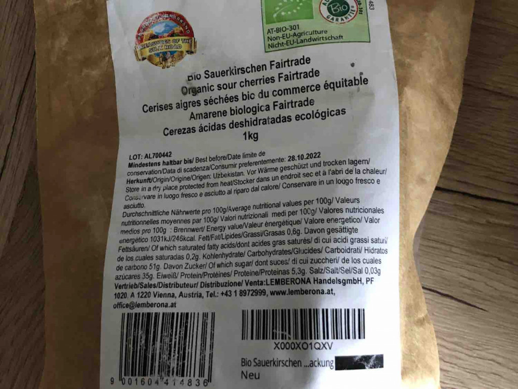 Bio Sauerkirschen, Fairtrade von Raqanar | Hochgeladen von: Raqanar