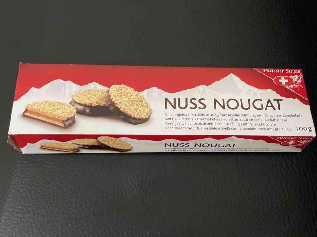 Nuss Nougat Schaumgebäck, mit Schokolade und Haselnussf&uum | Hochgeladen von: sinan19