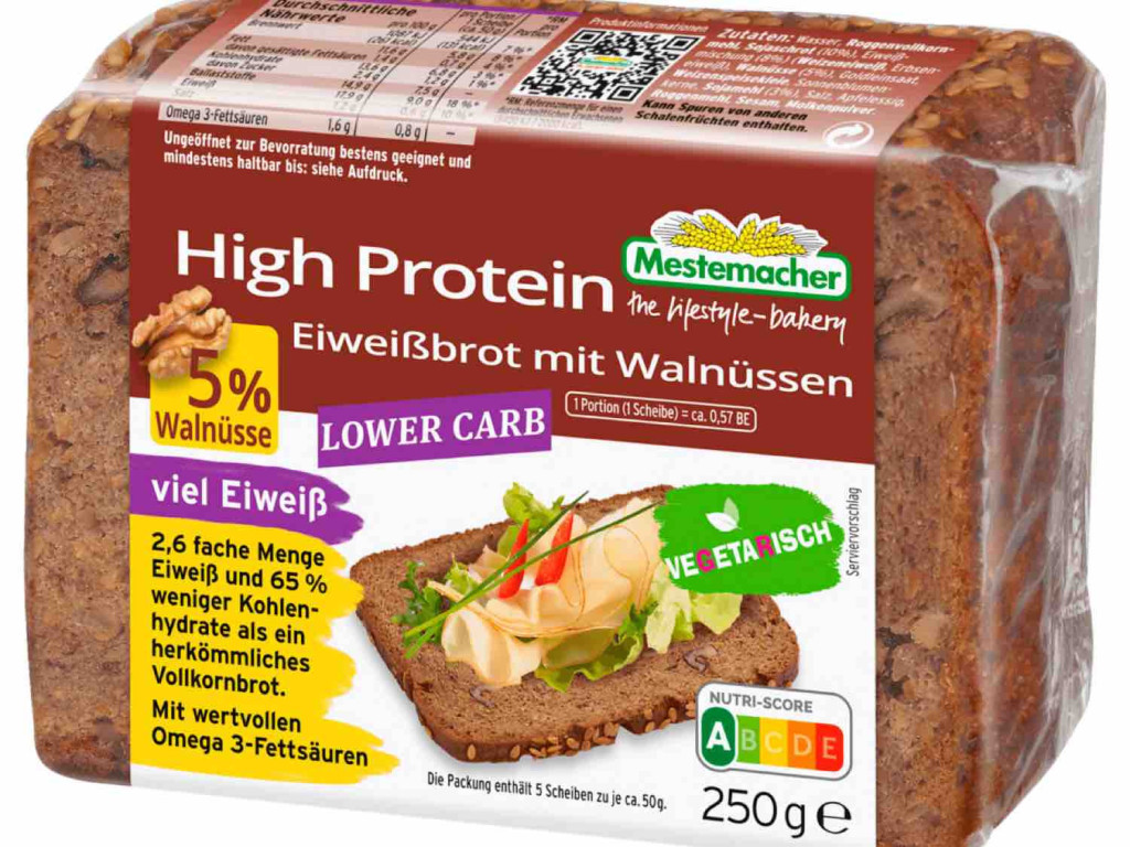 Walnussbrot, High Protein von LoTuer | Hochgeladen von: LoTuer