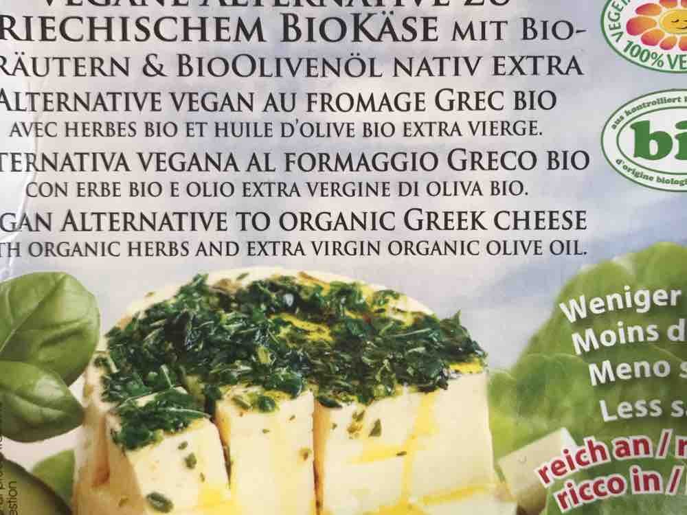 vegane Alternative zu griechischem Biokäse, Kräutern Bioolivenöl | Hochgeladen von: mokari