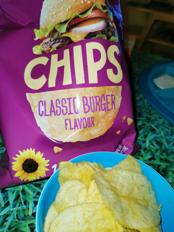 Chips, Classic Burger Flavour von Stella Falkenberg | Hochgeladen von: Stella Falkenberg