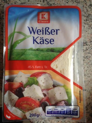 Weißer Käse, aus Kuhmilch  | Hochgeladen von: nh45de